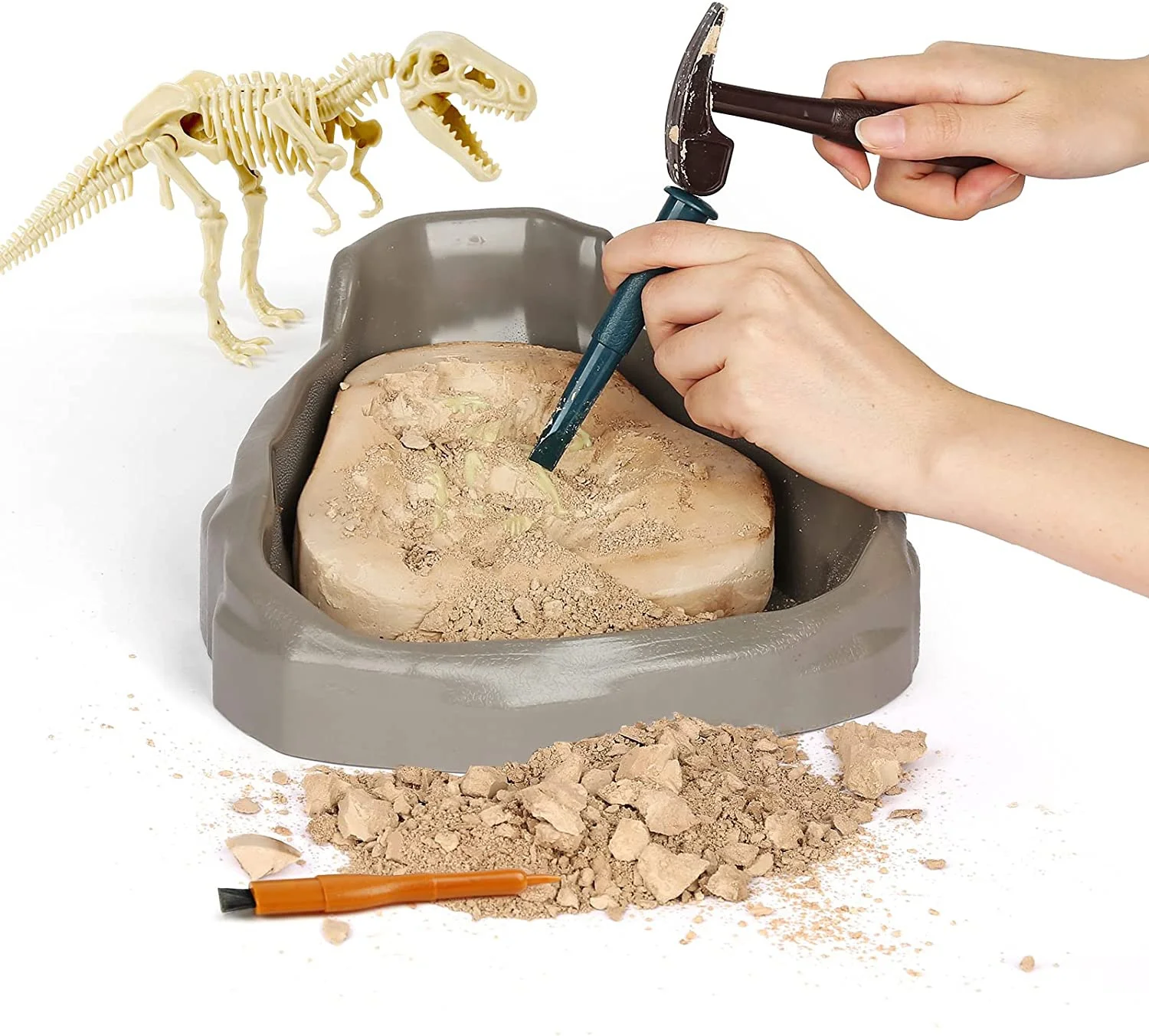 

Dinosaur Dig Kit for Kids Dinosaur Fossil Bones Excavation Kit STEM Science Kits for Kids