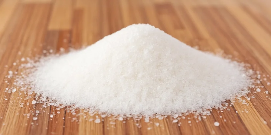 Close-up of raw sugar crystals