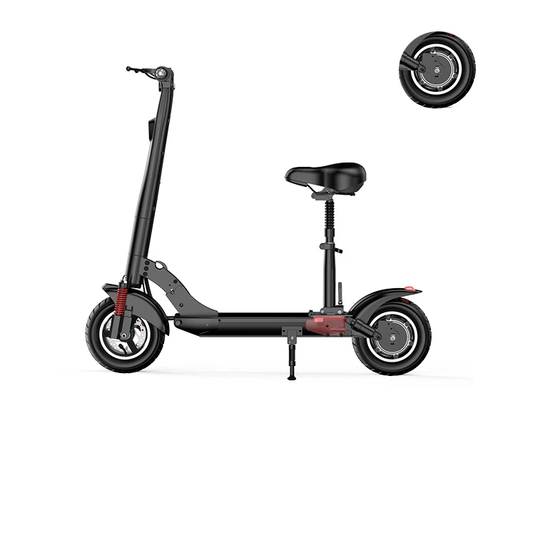 

2020 Wholesale 10 Inch 350W Foldable Electric Scooter With Removable Seat For Adult