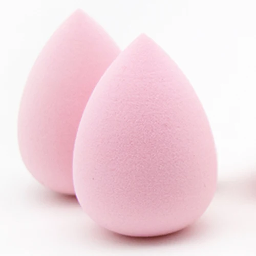 Wholesale Non Latex Super Soft Light Pink Cute Makeup Sponge for Foundations Makeup Blender Sponge
