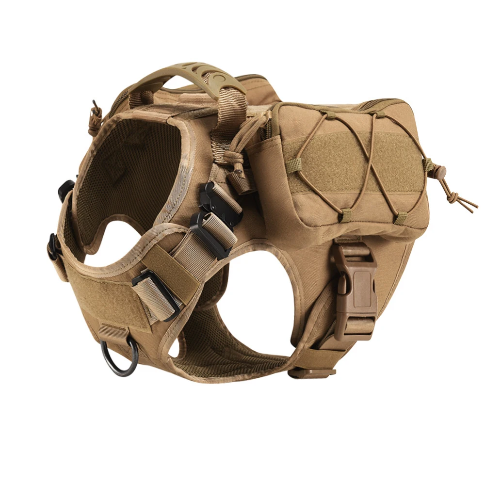 

Wholesale manufacturer 1000D nylon k9 no pull dog harness large pet vest tactical dog military harness