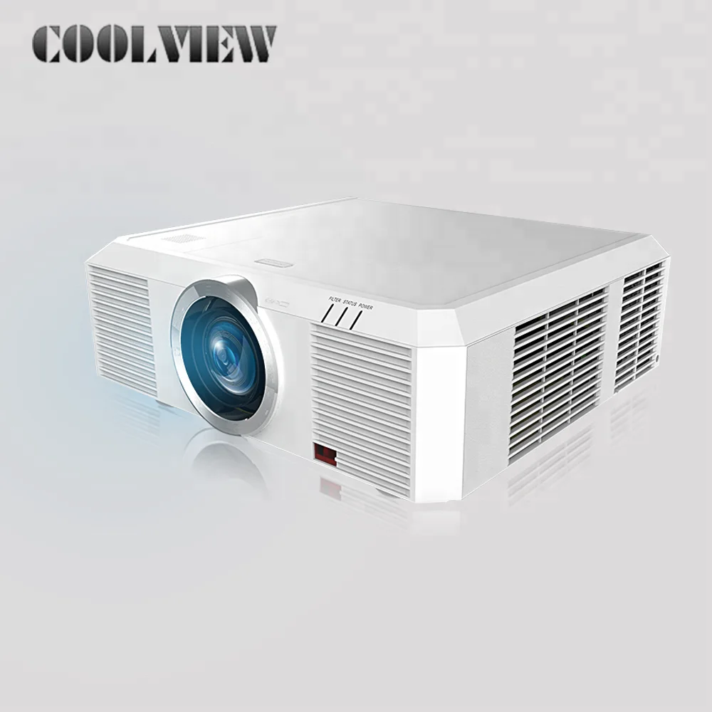 

3LCD 10000 lumens outdoor video projector for outdoor advertising, White