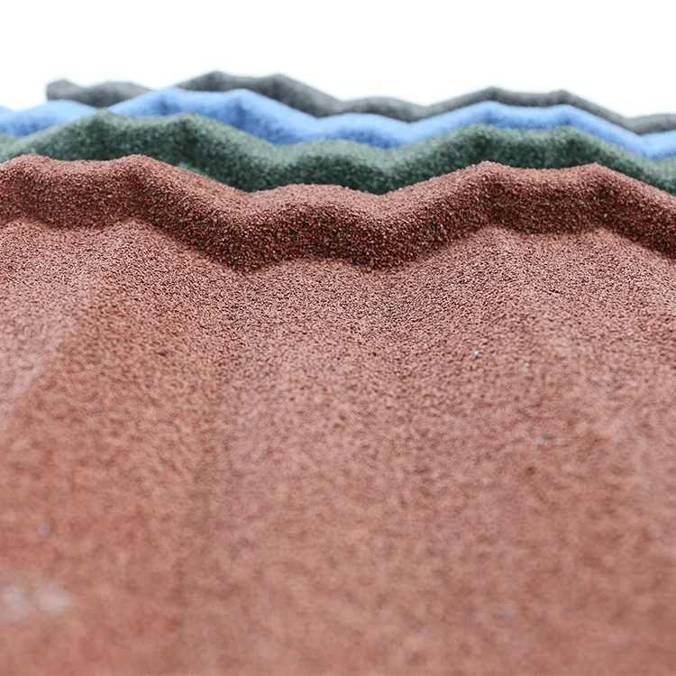 
Newest building construction materials roof materials price color stone coated metal roof tiles 