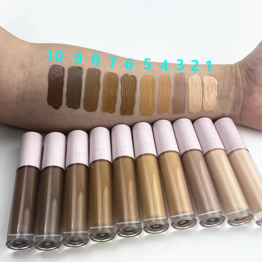 

OEM Vegan Hydrating Liquid Concealer whitening moisturizing full coverage Waterproof Oil Control Private Label Concealer