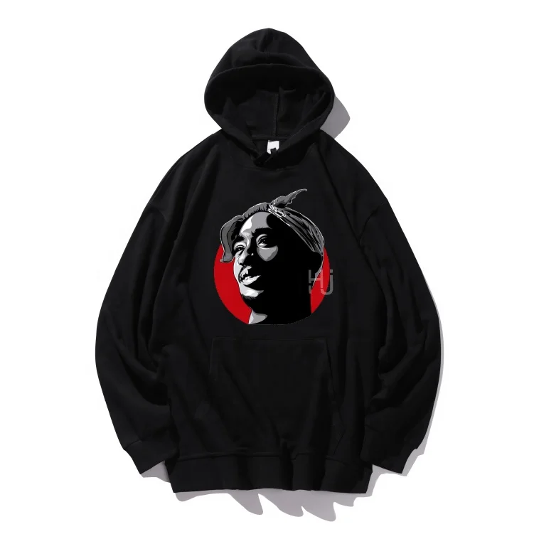 

2020 New Fashion Men hoodies 90s rapper 2pac Tupac Graphic Print Hooded Sweatshirt Harajuku Unisex Casual Hip Hop Hoody, As picture show