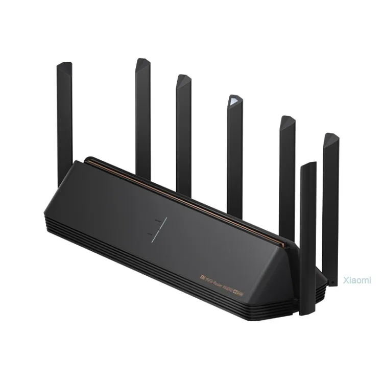

Wholesale Original Xiaomi AX6000 WiFi Router 6000Mbs 6-channel Independent Signal Amplifier Wireless Router Repeater, Black