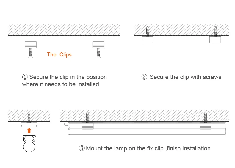 Seamless Connectors LED Tube Lamp