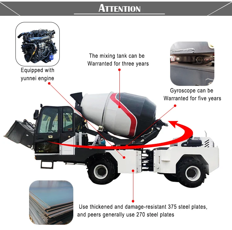 Low Price Concrete Mixers Self Propelled Concrete Mixer Self Loader Concrete Mixer Buy