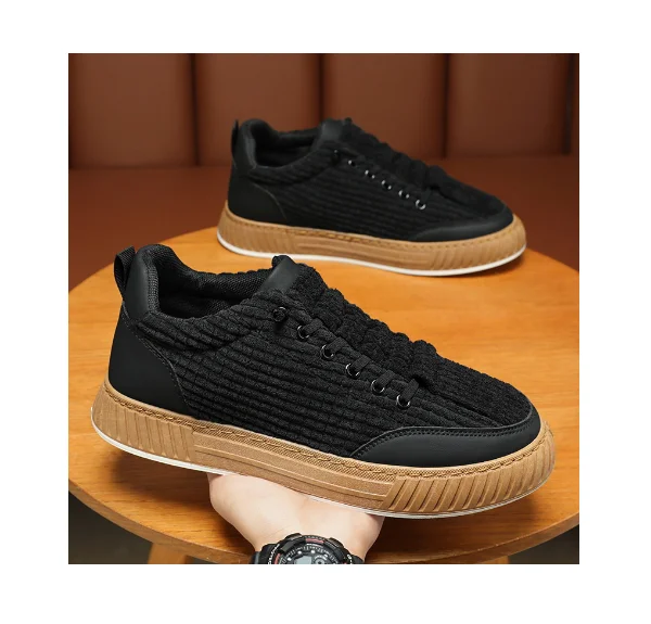 

New Breathable Canvas Shoes for Men Versatile and Versatile Wearing Lazy Casual Board Shoes for Men