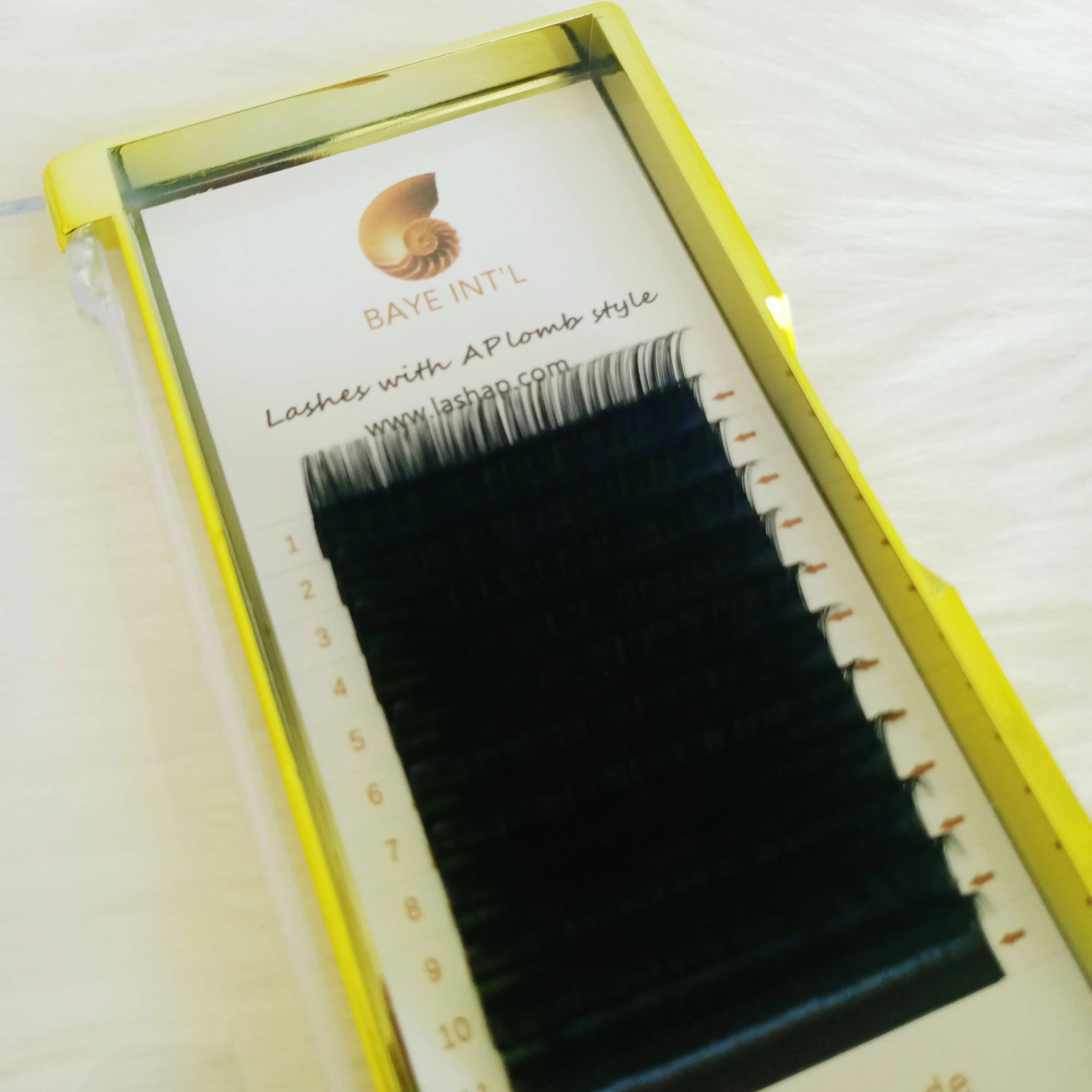 

LASHAP individual eyelash extensions classic lash extensions private label professional customize design packaging