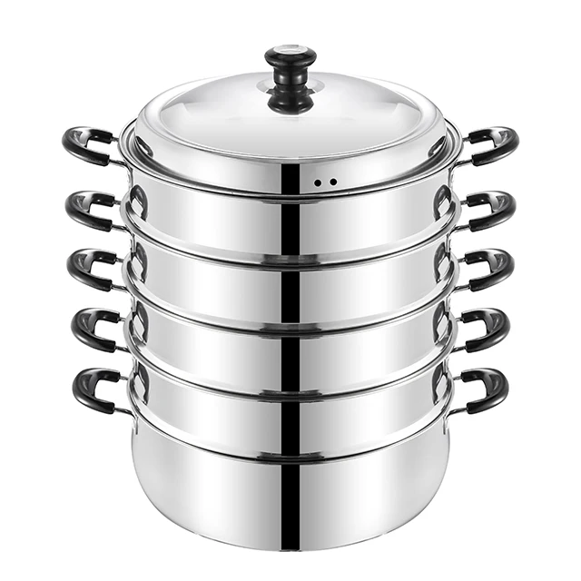

Multi-Functional Stainless Steel 410 Food Steamer Multi Steamer Pot Cooking Pot