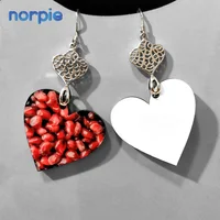 

Blank Heat Press Transfer Double-sided MDF Earrings for Sublimation