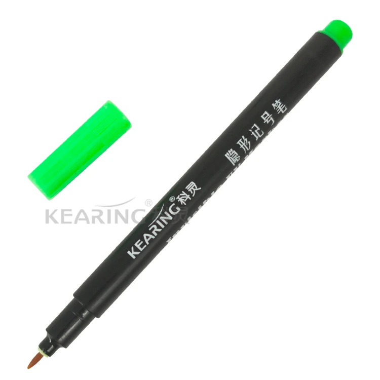 

240 pcs/lot Kearing UV Invisible Marker Magic Pen blue color writings only visible under UV lamp, Green only under uv lamp