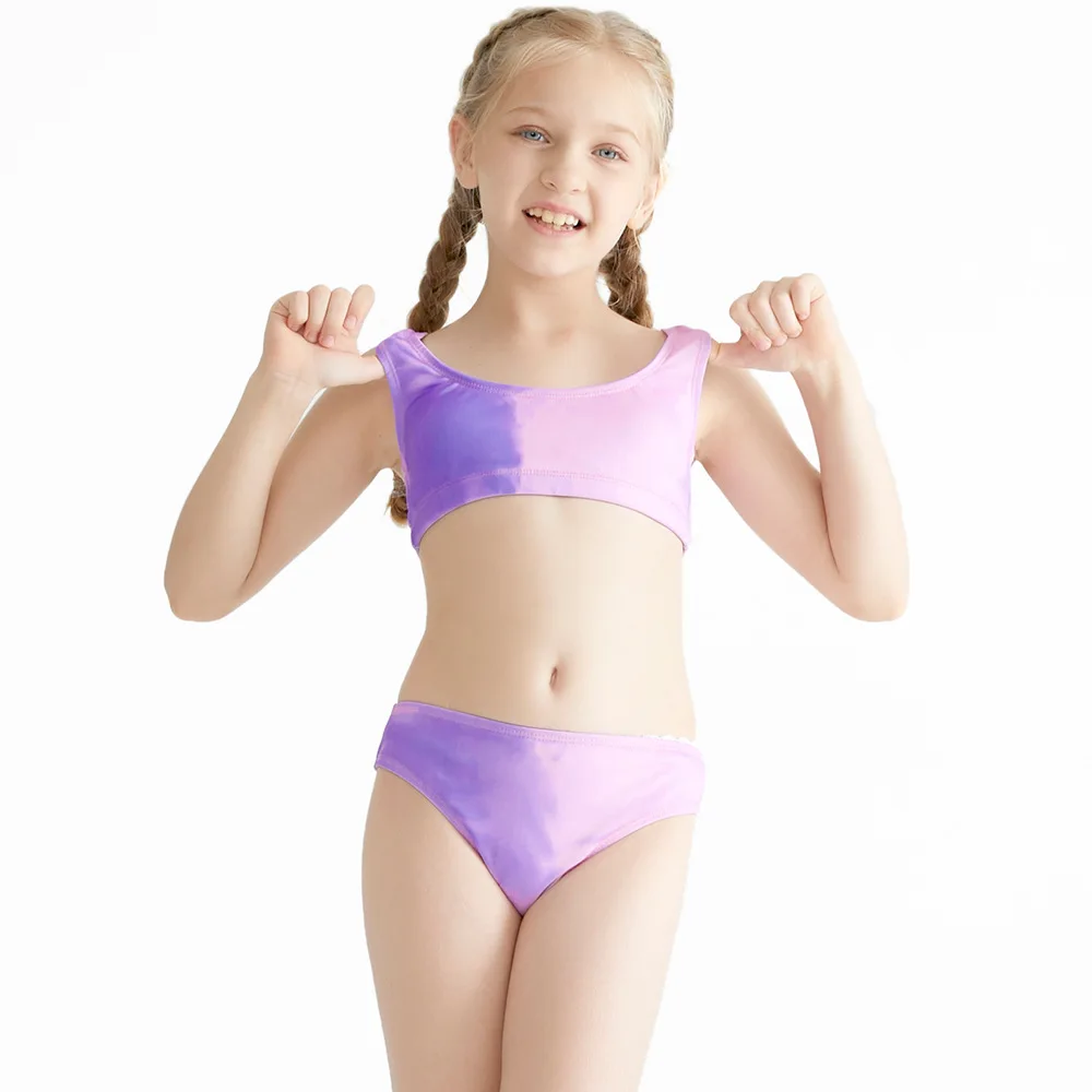 

Color Changing Swim Kid Girl Children's 2 Piece Bikini Swim Suit