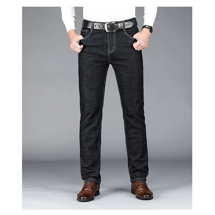 

Inside Out Blue Jeans Trouser Pants Fall Plus Size Jeans