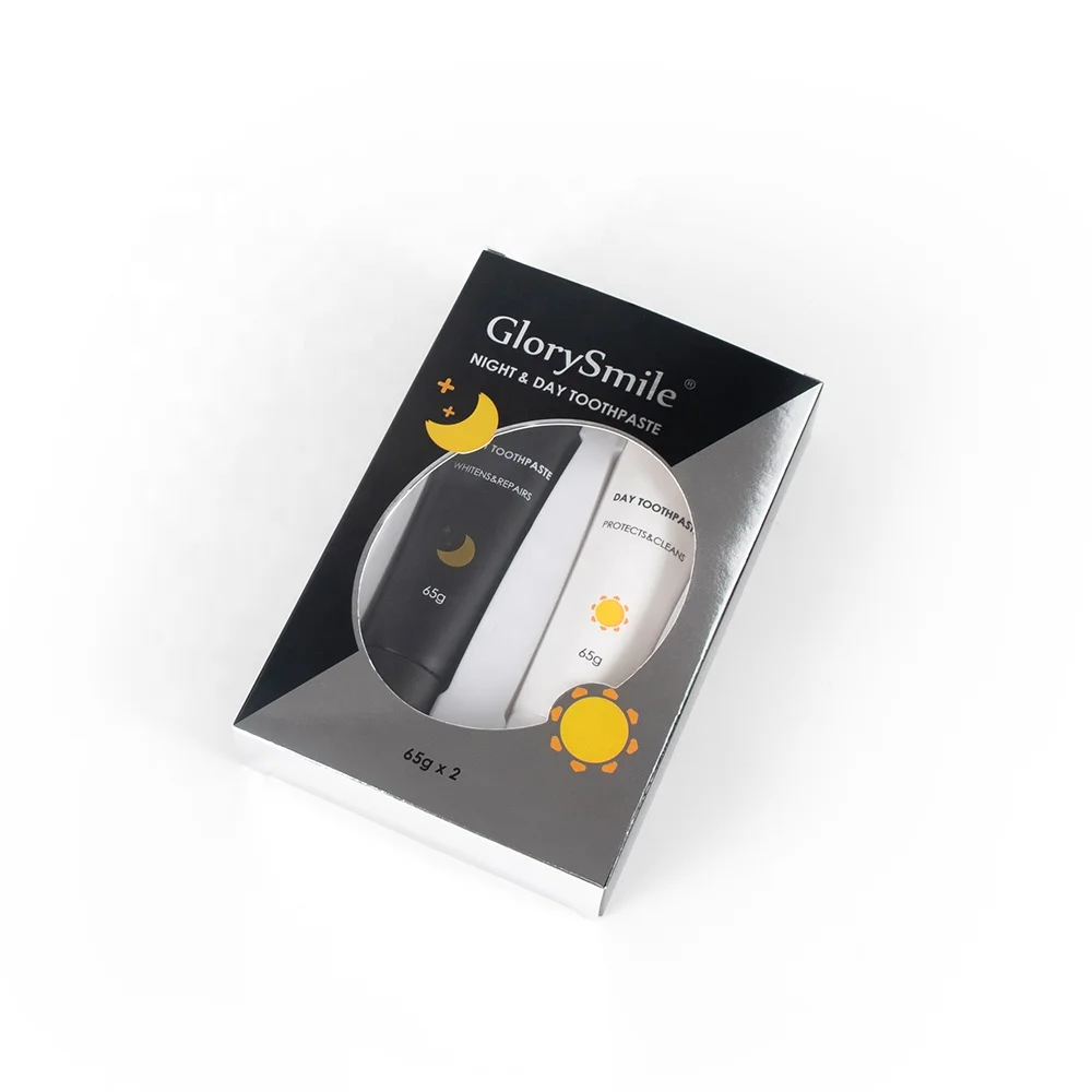 

Activated Bamboo Charcoal Toothpaste Natural Fresh Teeth Whitening Toothpaste, Black+white