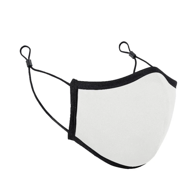 
Custom washable reusable black cotton facemask 