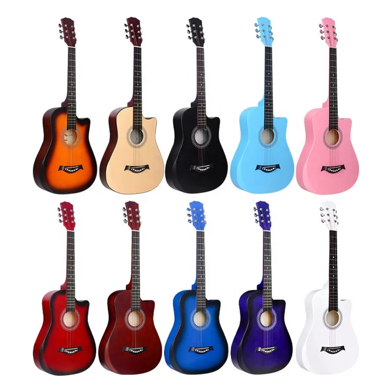 

Factory Manufacturer Wholesale 38 Inch Carbon Fiber Guitar, Colorful