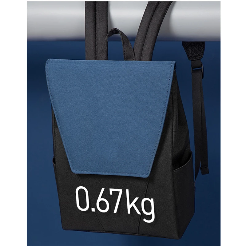 2020 new simple travel backpack waterproof nylon soft back Unisex Travel Backpack USB charging port notebook bag