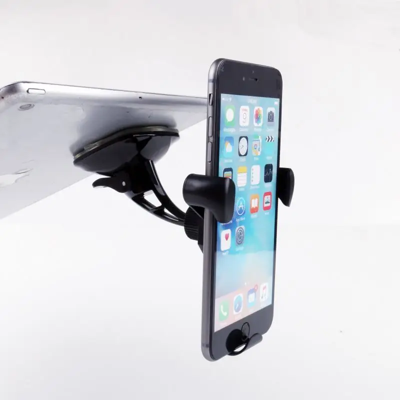 

Mobile phone bracket TOLn3 car suction cup mount, Black