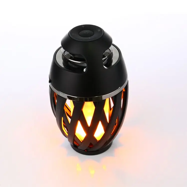 New arrival outdoor portable bright led flame lamp bluetooth speaker - ANKUX.COM
