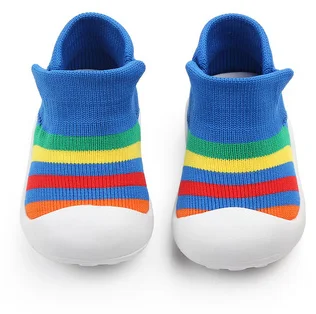 Baby Boy Girls Non-Skid Indoor Slipper Infants Breathable Elastic Socks Shoes Protect Toes Walking Shoes supplier