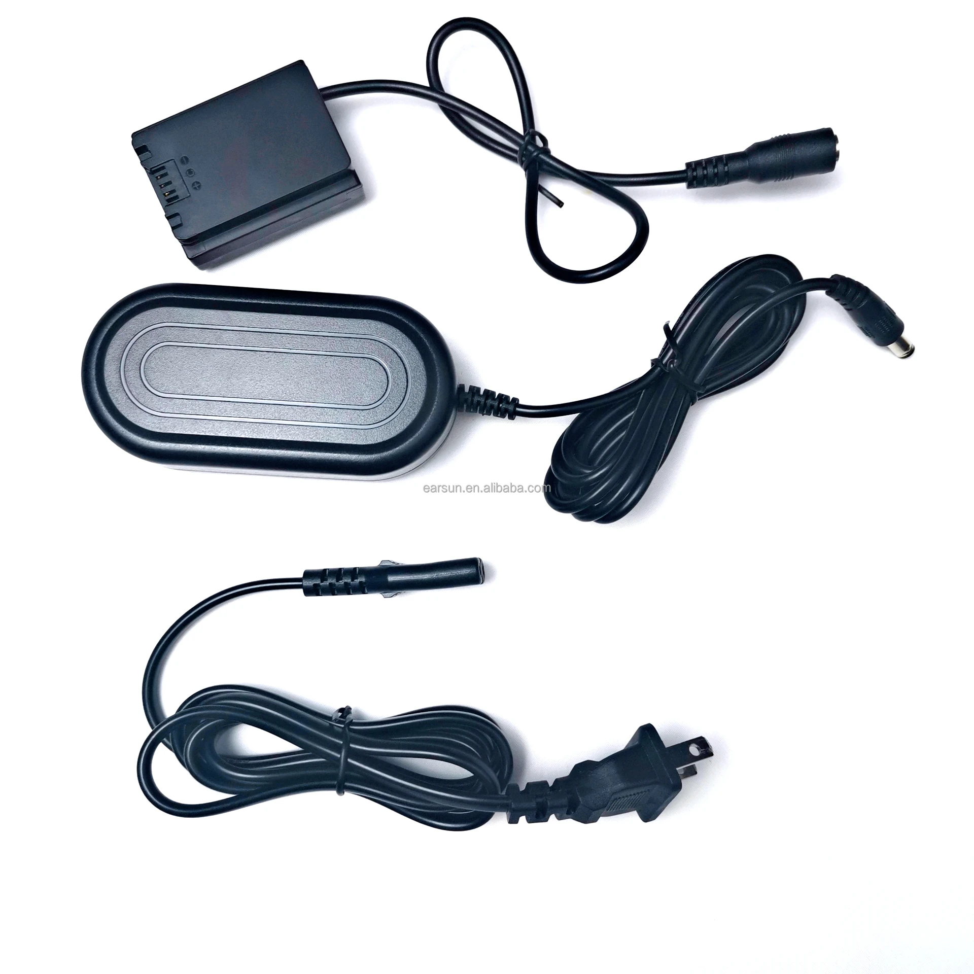 

AC Power Adapter AC-PW20 PW20 for Sony Cameras Alpha A7 7R 7S NEX-3 5 6 7 SLT-A33 A55 A65 II A7000 A6500 A6300 A6000, Black