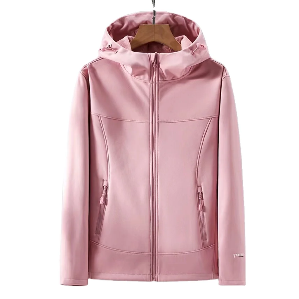 

Ready to ship high quality womens keep warm outdoor wear jackets hiking softshell jackets