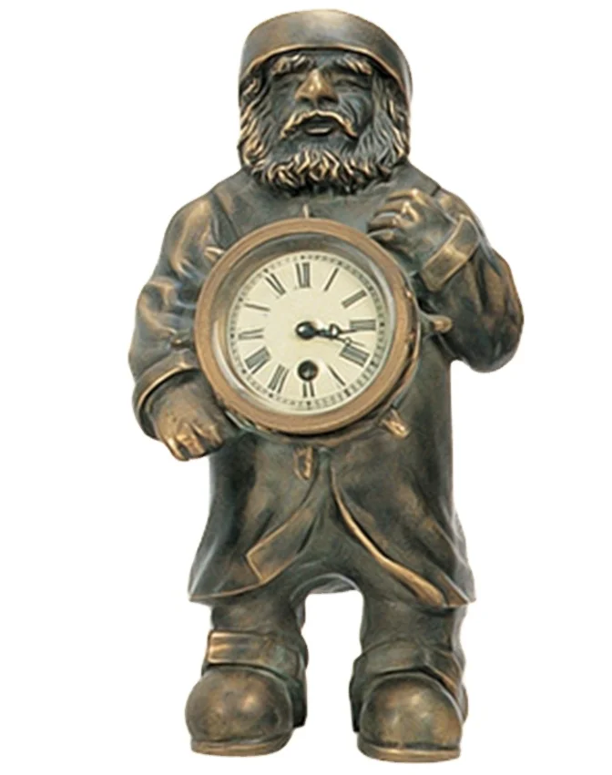 
Imitated Antique Bronze Grandfather Design Mechanical Clock JGP 190 