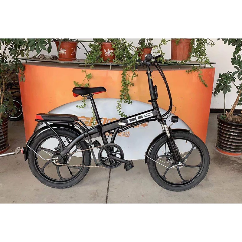 

2021 new arrivals 20" 48v 8ah electric 2 seat bicycle Folding Electric bicycle european warehouse