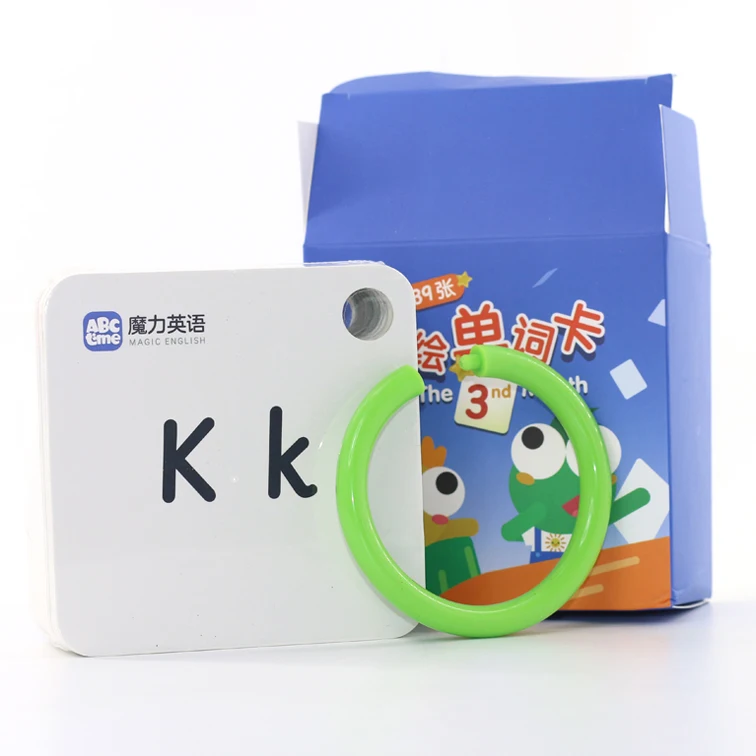 

Factory printing abc alphabet cards lerning cards decks wholesale, Cmyk