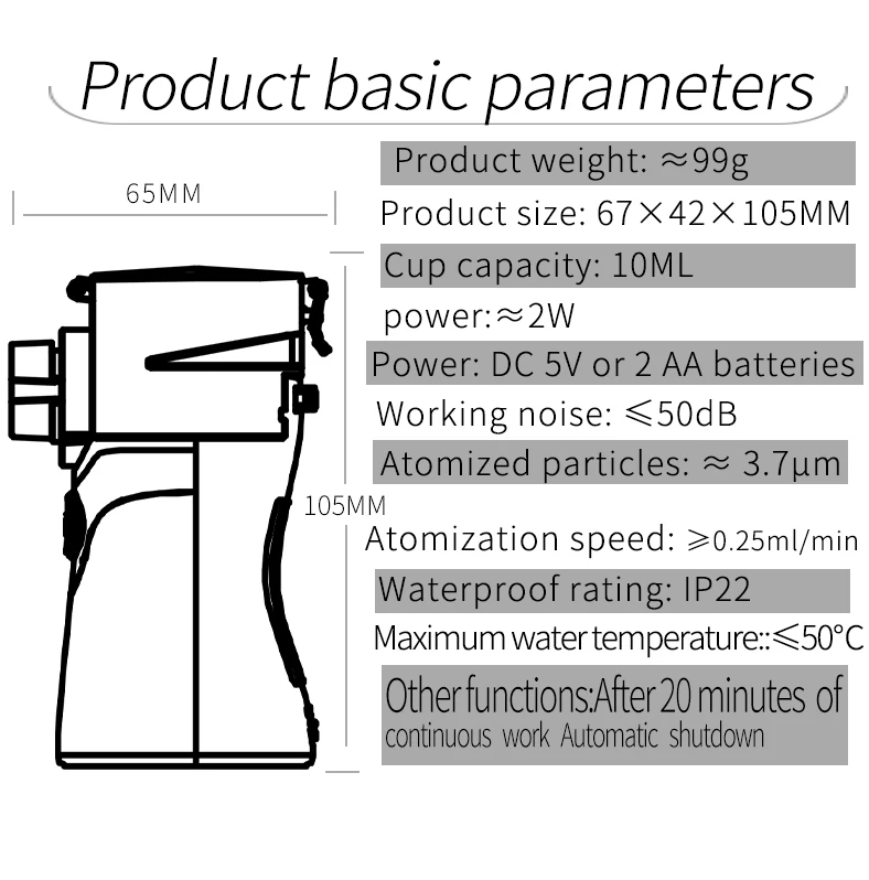 
Home use Inhaler Nebulizer mini Medical Ultrasonic Atomizer Children and Adult Asthma Health Care Medical Treatment Nebulizer 