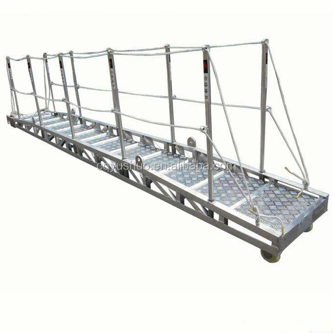 Ship Detachable Gangway Ladder/ Aluminum Wharf Ladder (two Pieces Type