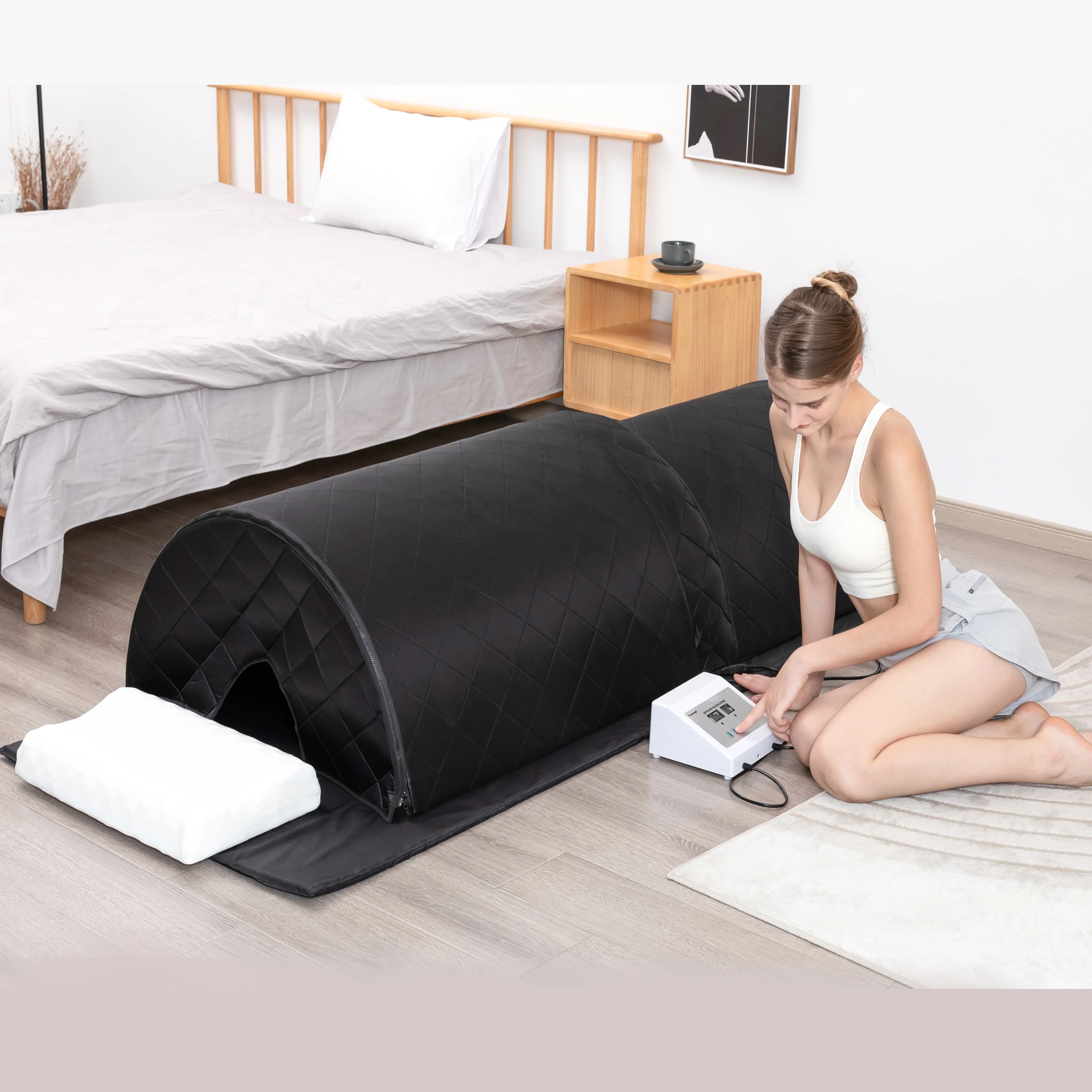 

Home Use Portable Near Far Infrared Dome Sauna Spa Infrared Sauna For Body