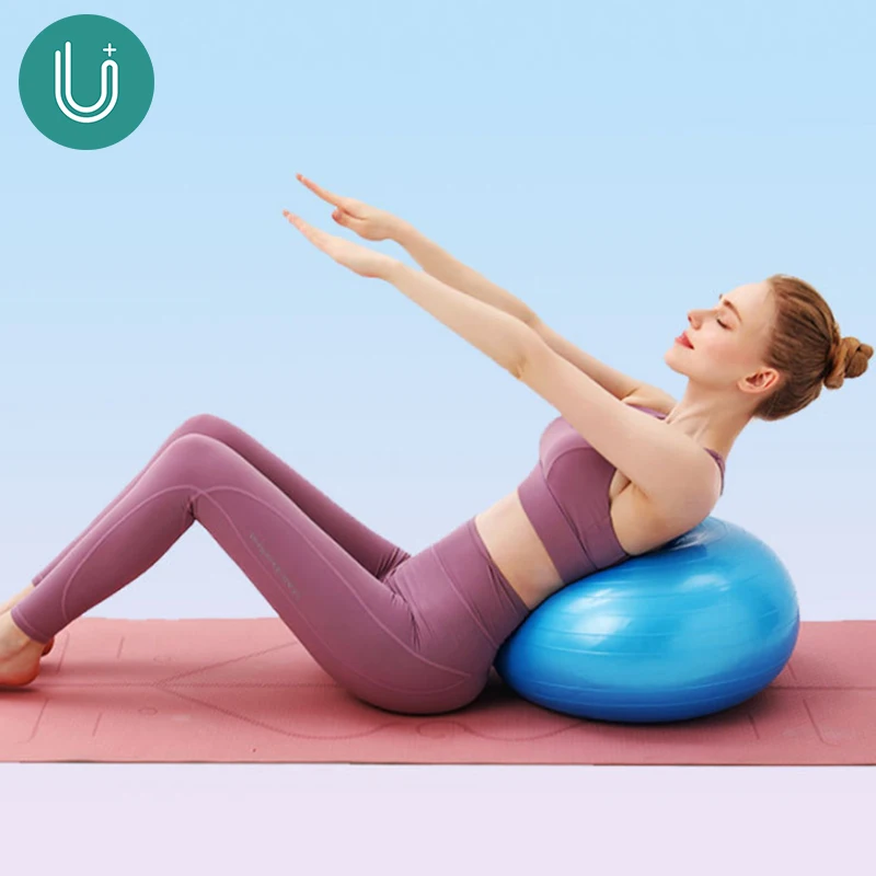 

Workout Anti-burst Explosion-proof doughnut yoga ball, Pink,blue,purple,green