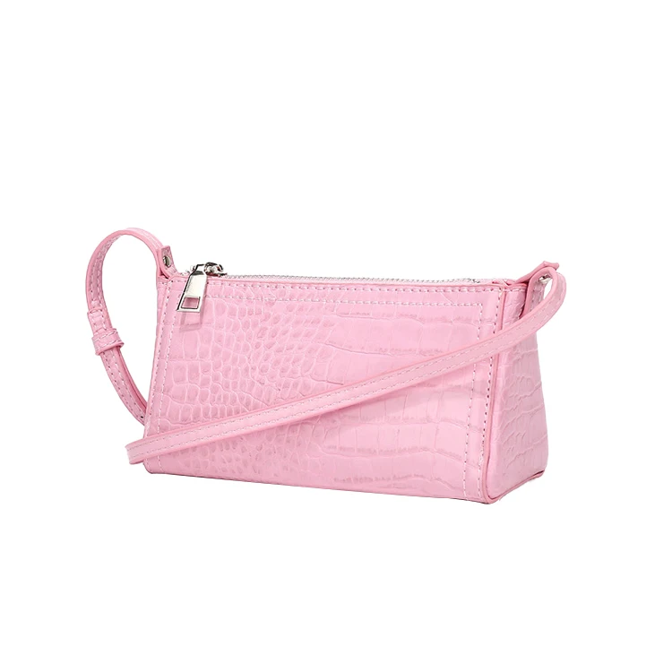 

Design New Trendy Fashion Womens Shoulder Messenger Small Square Bags Luxury Brand Mini Crocodile Bag Handbags