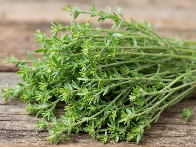 Thyme Sprigs: Usage, Conversion & Cooking Guide