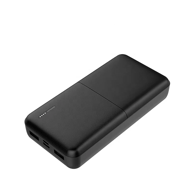 

Settpower RSK1-2 20000mAh cheap price powerbank with 2 inputs and 2 outputs, Black, white