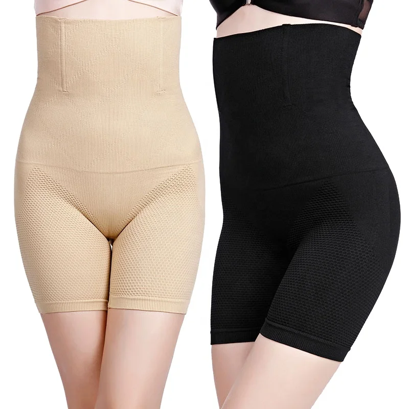 

Wholesale Women High Waist Tummy Control Panty Shapewear Slimming Shorts Shaper, Skin/black