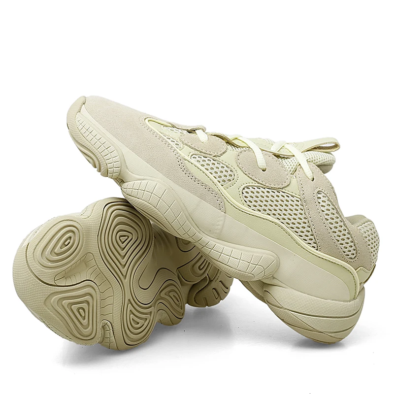 

Yezzy Style Running Shoes Unisex Thick Bottom Breathable Sport Yeezy 350 Mens Womens Fashion Chunky Sneakers Yeezy 500 Shoes