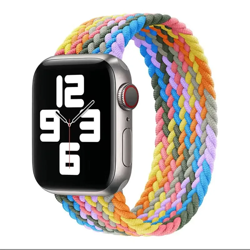 

Wholesale Factory Price Loop Sport Custom Nylon For Apple Watch Band Series 5 6 7