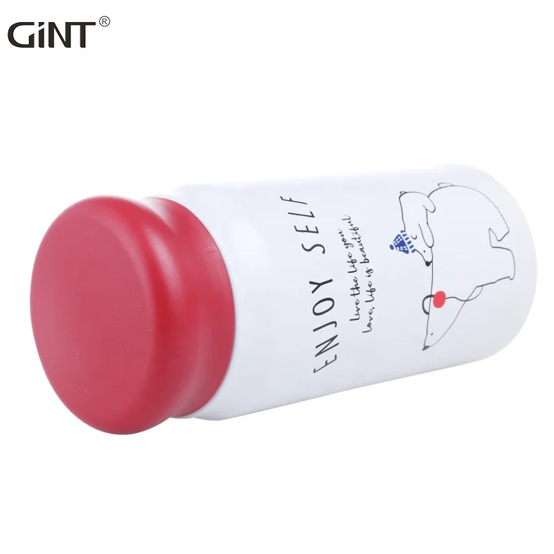 

200 ml Cartoon Design Insulated Stainless Steel Vacuum Bottle customized vacuum flask for drink mini size for kids, Black/white/orange/blue or customized