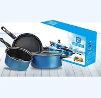 

3 piece Ceramic Coating Nonstick Kitchen Cookware Set for gas