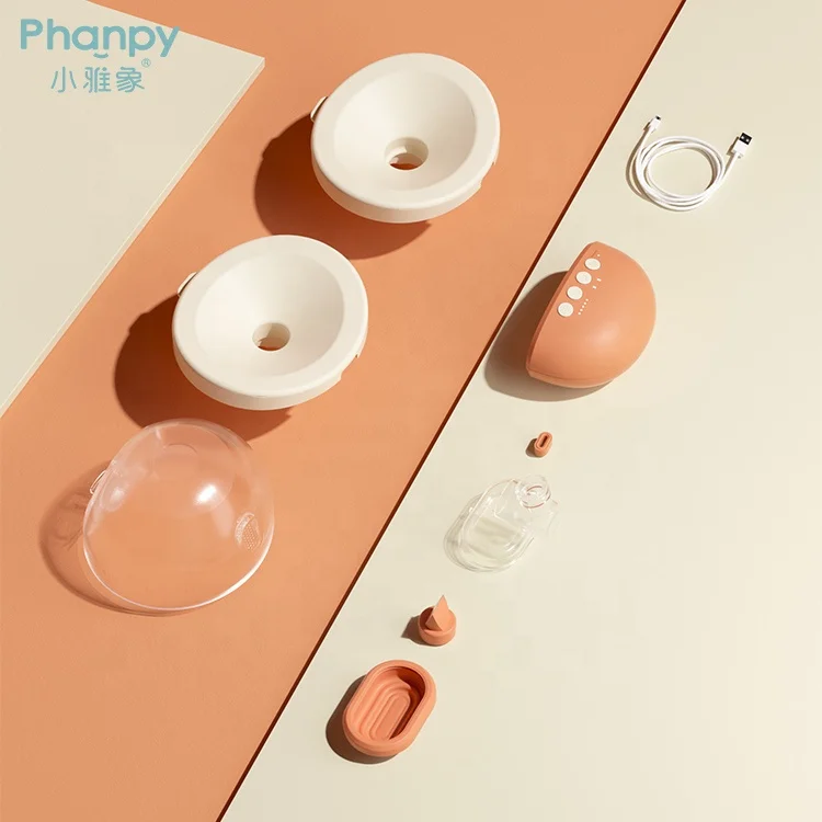 

Phanpy Yiqiao Electric Wearable Breast Pump Accessories, Orange, green, customized