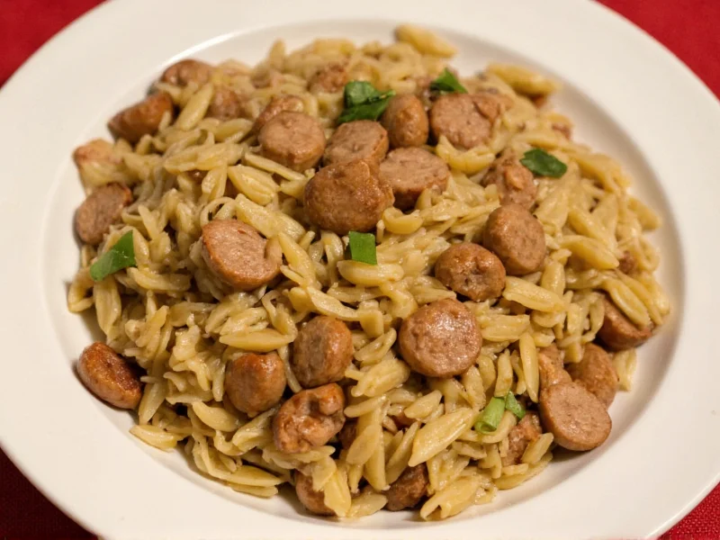 Perfect Orzo with Sausage Recipe: 30-Minute One-Pot Meal