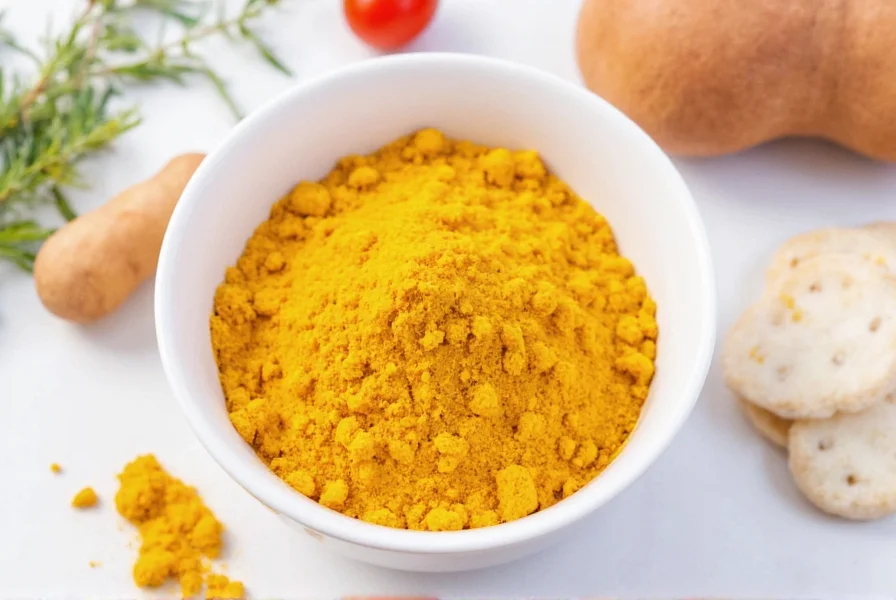 Healthy meal with turmeric incorporated as part of balanced diet for weight management