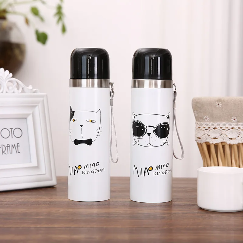 

304 stainless steel intelligent thermo Portable LED Temperature Display Vacuum Flasks smart cup water bottle, Customized color