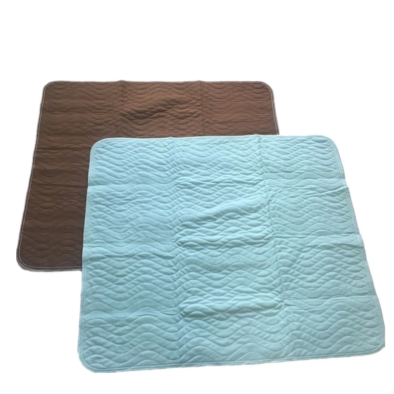 

Washable Incontinence Bed Pads / Reusable Underpad / Diapers UBP-101, Brown and green