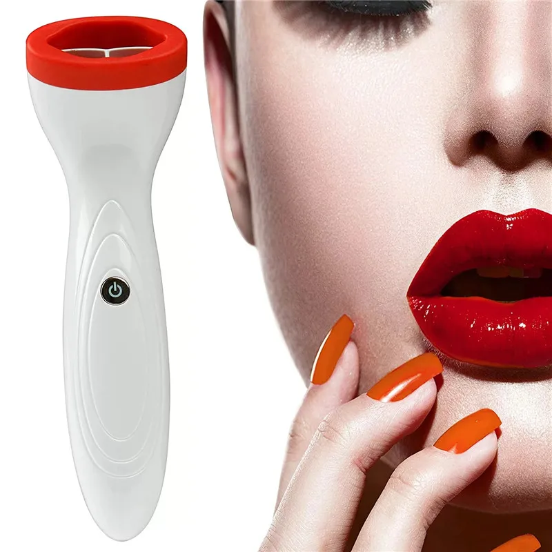 

2021 Hot Selling Beauty Device Automatic Lip Plumper Electric Plumping Device Fuller Bigger Thicker Lips for Women, White