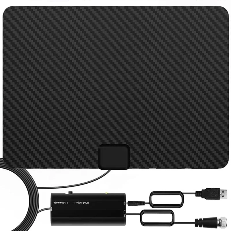 

TV Antenna-2021 New Amplified HD Digital Indoor HD TV Antenna Amplifier signal booster supports 4K 1080p digital TV antenna